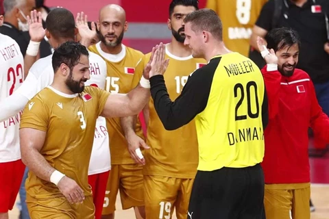 منافس مصر.. البحرين تخسر أمام الدنمارك قبل بطولة العالم لليد